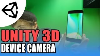 Device Camera  How to  Unity 3D Tutorial [upl. by Ariaet]