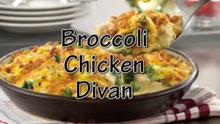 Broccoli Chicken Divan  A Delicious Casserole [upl. by Romina807]