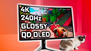 Incredible  Alienware AW3225QF 4K 240Hz Glossy QD OLED Review [upl. by Maxma]