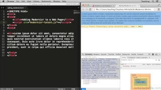 Modernizr Tutorial  Adding Modernizr To A Web Page [upl. by Abrams]