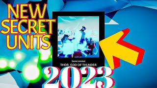 2 HOW TO UNLOCK ALL SECRET UNİTS 2023  TABS [upl. by Codd]