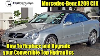 Mercedes A209 CLK  Chapter 6  How To Replace The Hydraulic Pump [upl. by Neelsaj]