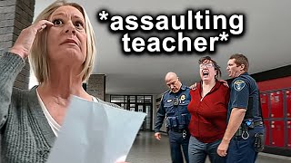 When School Teachers Get Attacked By Unhinged Parents [upl. by Jade]