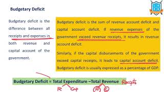 What is Budgetary Deficit  Budgetary Deficit అంటే ఏమిటి  La Excellence [upl. by Ahtael]