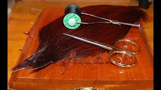 Tying in Dry Fly Hackle Techniques [upl. by Ardisj]