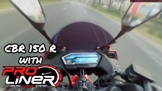 Puresound CBR 150R with Proliner exhaust  02 [upl. by Larrad910]