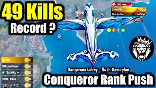 Conqueror Rush Gameplay  ep4  Star Anonymous  PUBG Mobile [upl. by Drarej]