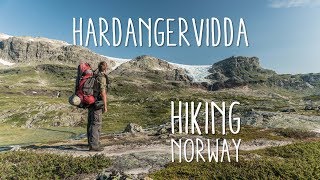 Solo hiking Hardangervidda Norway [upl. by Sihunn889]