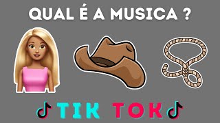 ADIVINHE AS MÚSICAS DO TIK TOK COM EMOJIS 🎵🎼🎶 pt2 l TIK TOK 2024 [upl. by Tenaej]