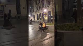 cheerful musicians Knez Mihajlova Street Belgrade [upl. by Acinomed]