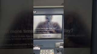 Withdrawing at a US Bank Moneypass ATM [upl. by Nonnahs]