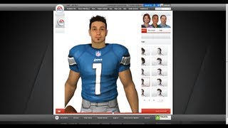 Madden 13  How To Create YOUR Game Face [upl. by Putnem70]