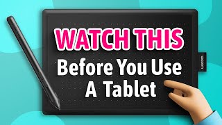 8 Things To Know Before You Use A Drawing Tablet  How To Use A Drawing Tablet [upl. by Sackman]