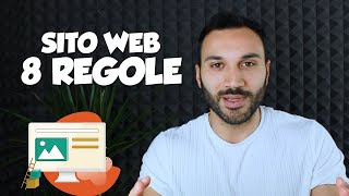 8 Regole per Creare un SITO WEB efficace ðŸš€ [upl. by Antonella]