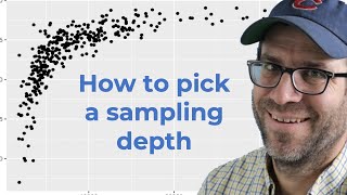 How to find the best sampling depth for rarefaction CC202 [upl. by Mezoff]