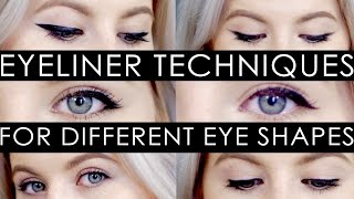 HOW TO Eyeliner Techniques For Different Eye Shapes  Milabu [upl. by Esylle]