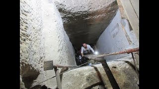 Amazing Osiris Shaft Exploring Under the Giza Plateau Of Egypt March 2018 [upl. by Cornelle]