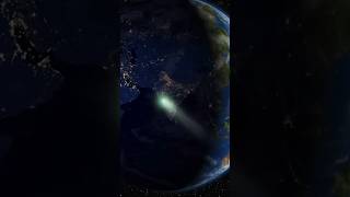 New Comet A3 Timelapse From International Space Station shorts science space milkyway [upl. by Onitnevuj176]