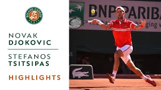 Novak Djokovic vs Stefanos Tsitsipas  Final Highlights I RolandGarros 2021 [upl. by Groscr]