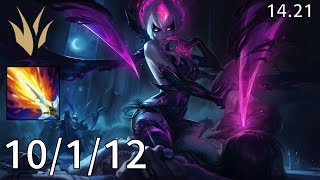 Evelynn Jungle vs Master Yi  EUW diamond  Patch 1421 [upl. by Yankee526]