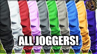 Get ALL The Coloured JOGGERS In GTA 5 Online WHITE BLUE GREEN PINK GREY amp MORE 170 NO BEFF [upl. by Akcira]