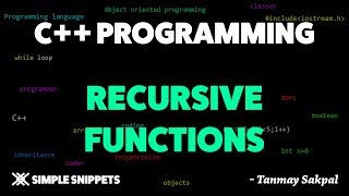 Recursive Functions in C with Example Program amp Explanation [upl. by Trilby963]