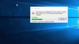 How to Run Disk Cleanup in Windows 10 [upl. by Licastro331]