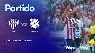 Junior vs Medellín  Final ida Liga BetPlay Dimayor 20232 [upl. by Palecek]