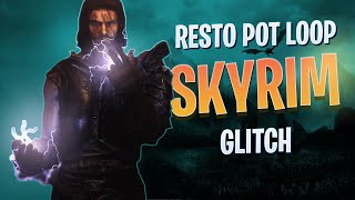 Skyrim Restoration Potion Loop Glitch UPDATED 2024 [upl. by Ierbua69]