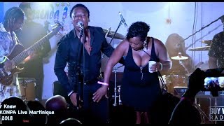 I Never Knew  Mass Konpa de Gracia Delva live Martinique 10Nov2018 [upl. by Ecirual]