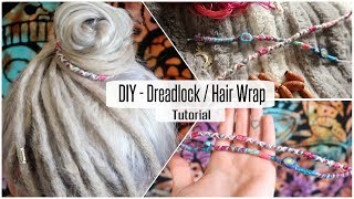 DIY  Dreadlock Braid  Hair Wire Wrap [upl. by Granlund261]