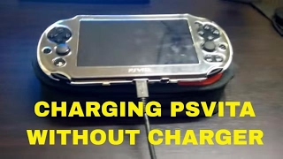 How To Charge Your Playstation Vita Without A Charger [upl. by Mich]