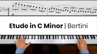 Etude in C Minor Op 29 No 7 by Henri Bertini [upl. by Annocahs149]