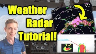 Weather Radar Tutorial How to Use It amp How to Avoid Weather [upl. by Ifen]