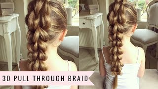 The 3D Pull Through Braid by SweetHearts Hair [upl. by Pas]