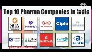 top ten pharma company in India  top ten pharma top pharma infotech pharmacy [upl. by Nahgeem]