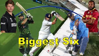 Top 15 Biggest Sixes Out of Stadium in Cricket History [upl. by Lorien71]