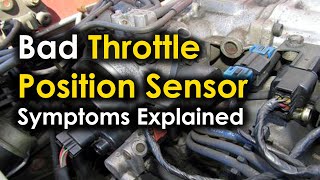 Bad Throttle Position Sensor  Symptoms Explained  Signs of failing throttle position sensor TPS [upl. by Sybyl127]