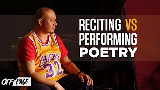 Tips on How To PERFORM Poetry vs Reading  Reciting Poetry [upl. by Lyred]