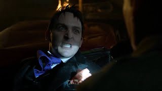 Edward Riddler Nygma Set Death Trap For Oswald Penguin Cobbloepots Murder Gotham TV Series [upl. by Nylkcaj]