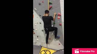 Wall climbing at climb central [upl. by Buell]