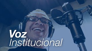 VOZ INSTITUCIONAL  Cómo Grabar un Comercial  Locución Comercial  🎙️LOCUTOR INSTITUCIONAL [upl. by Oakman]