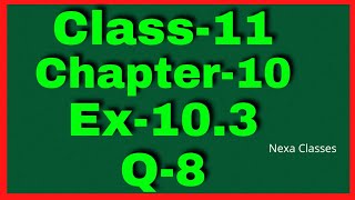 Ex103 Q8 Class 11  Straight Lines  NCERT Math [upl. by Ahsitruc243]