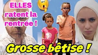 GROSSE BÊTISES  ELLES RATENT la RENTREE SCOLAIRE  ELLES ONT FAIT EXPRES [upl. by Anwad960]