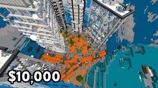 Last to Survive Raining TNT wins 10000  Challenge [upl. by Renick]