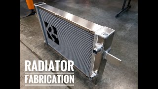 HOW TO BUILD A RADIATOR  Rampage MotorSports Fabrication Series Ep1 [upl. by Aketahs763]