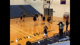 JV Milton Girls Basketball at Montoursville [upl. by Millar]