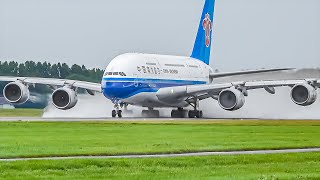 20 MINS of Landings amp Takeoffs at AMS  Amsterdam Schiphol Airport Plane Spotting [upl. by Nicks]