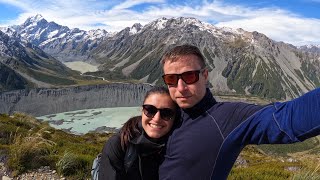 Nowa Zelandia  Podróż dookoła świata  daily vlog  Mt Cook NP Sealy Tarns  T20 [upl. by Terza]