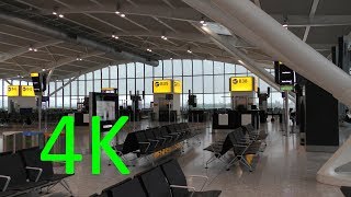 A 4K Tour of London Heathrow Airports Terminal 5 LHREGLL [upl. by Ewolram]